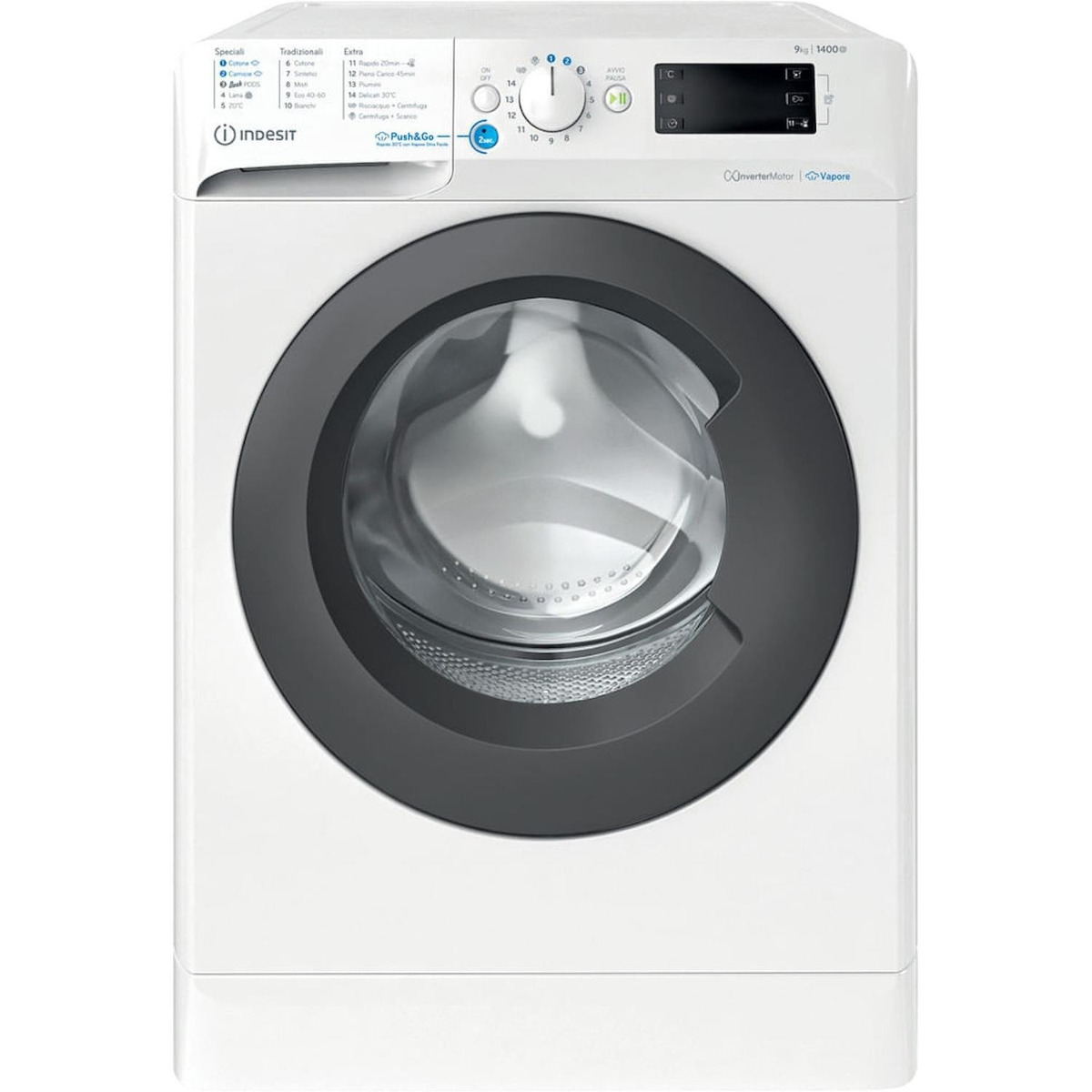 Indesit Lavatrice a libera installazione BWE 91498X WKV IT - BWE 91498X WKV IT Indesit Lavatrice a libera installazione BWE 91498X WKV IT - BWE 91498X WKV IT