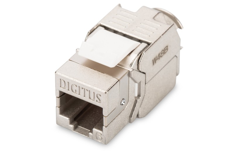 Inserto Jack Schermato Rj45 Categoria 6 Toolfree