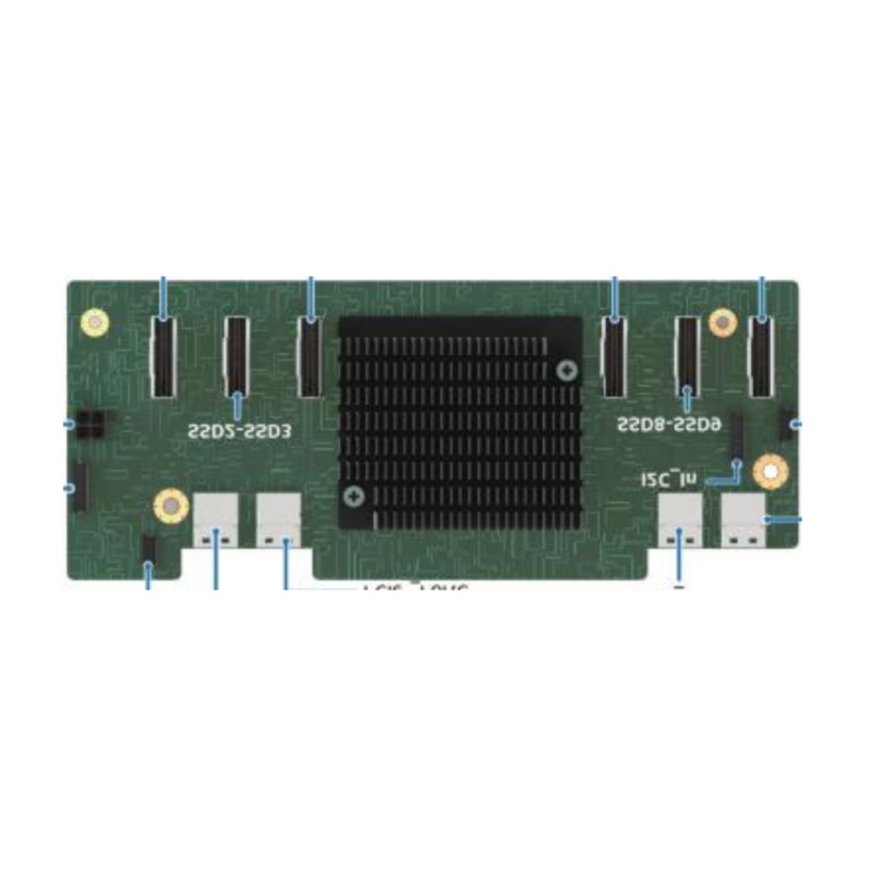 Intel 2u midplane piastra di prolunga