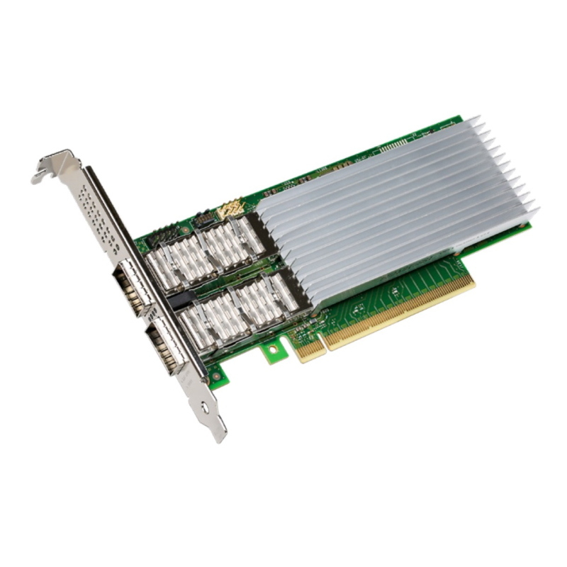 Intel ethernet network adapter e810-cqda2 interno fibra 100000 mbit/s Intel ethernet network adapter e810-cqda2 interno fibra 100000 mbit/s