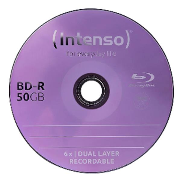 Intenso Bd-R Printable 50GB 25 Cake Box 5101124