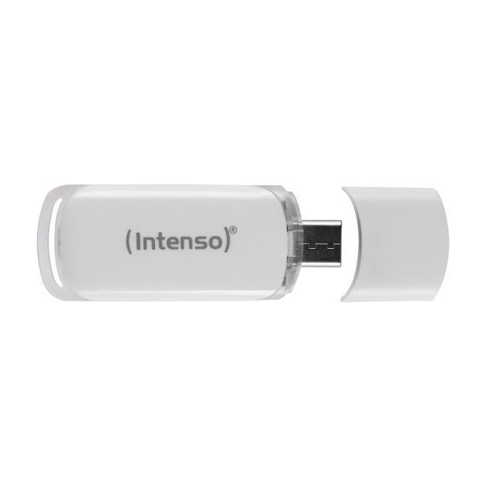 Intenso Flash Line 32Gb Chiavetta Usb Tipo C Super Speed Usb 3.1 Bianco Intenso Flash Line 32Gb Chiavetta Usb Tipo C Super Speed Usb 3.1 Bianco