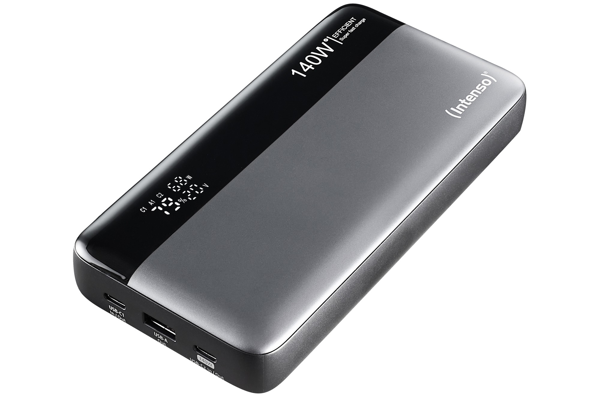 Intenso Power Bank He25000 140 W Grey - Black