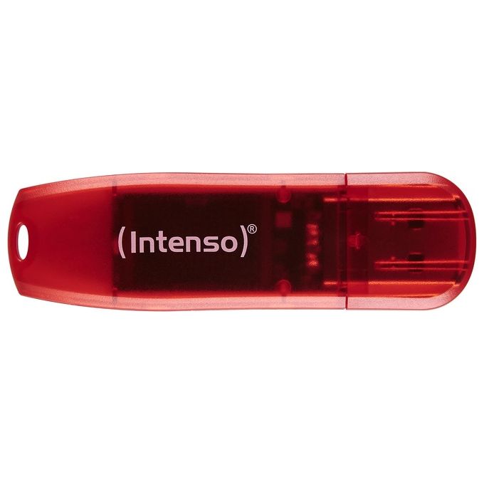 Intenso - Rainbow Line 128gb-rosso