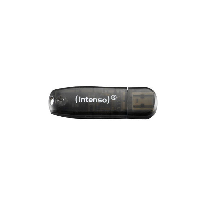 Intenso Rainbow Line Chiavetta USB 16Gb Nero Intenso Rainbow Line Chiavetta USB 16Gb Nero