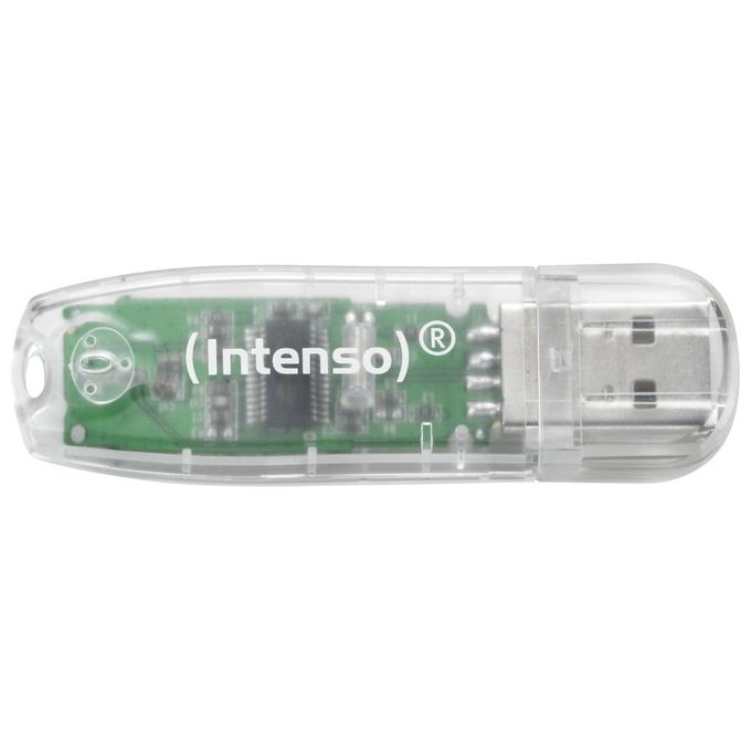 Intenso - Usb 32gb-trasparente