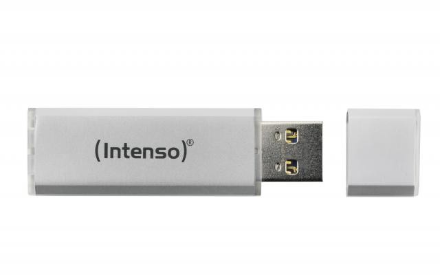 Intenso - Usb Drive 2.0 Alu Line 3x16 Gb-argento
