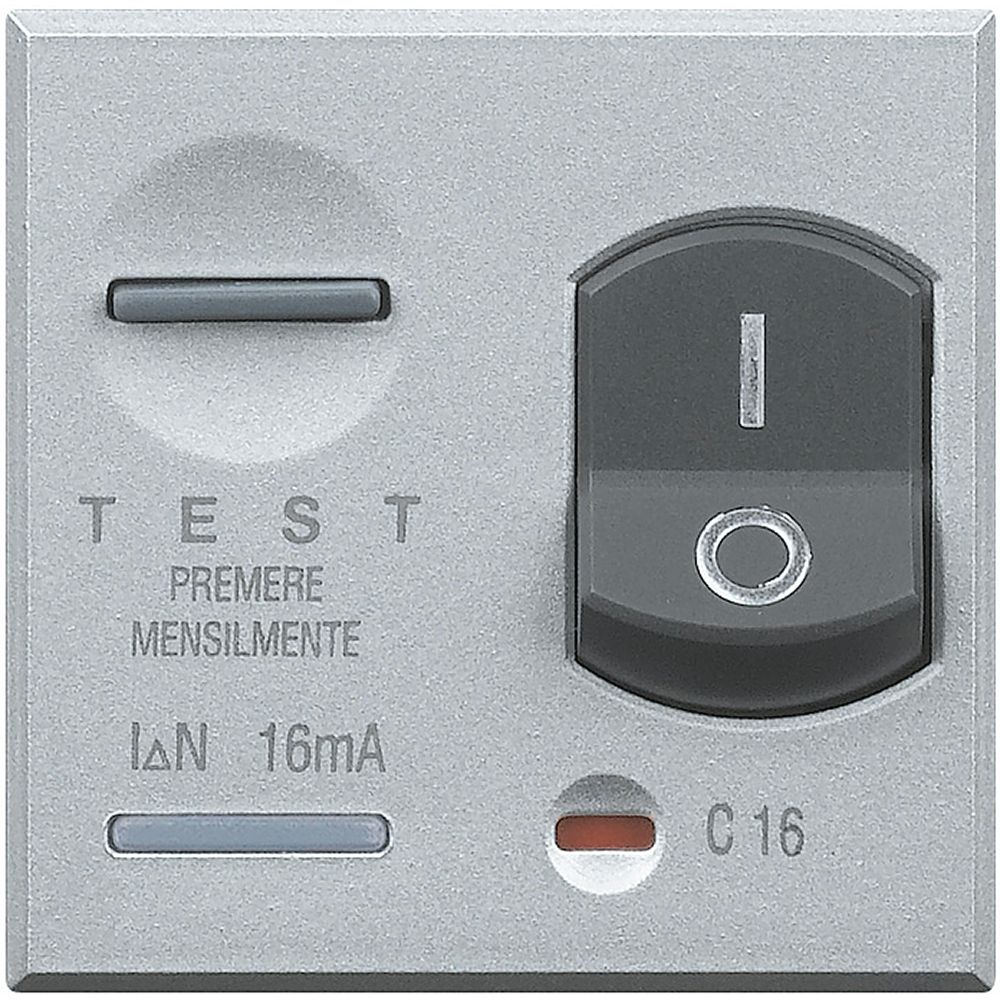 Interrutore Magnetermico Differenziale 1p+n 16a 10ma (bticino Cod. Hc4305/16)