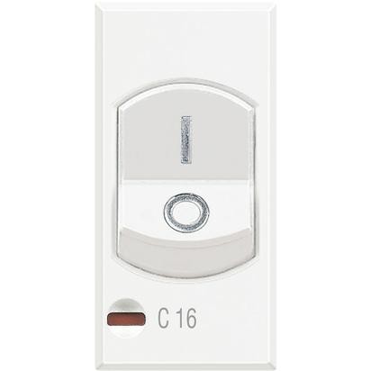 Interruttore Magnetotermico Bipolare 1p+n16a 3ka ( Bticino Cod. Hd4301a16 ) Interruttore Magnetotermico Bipolare 1p+n16a 3ka ( Bticino Cod. Hd4301a16 )