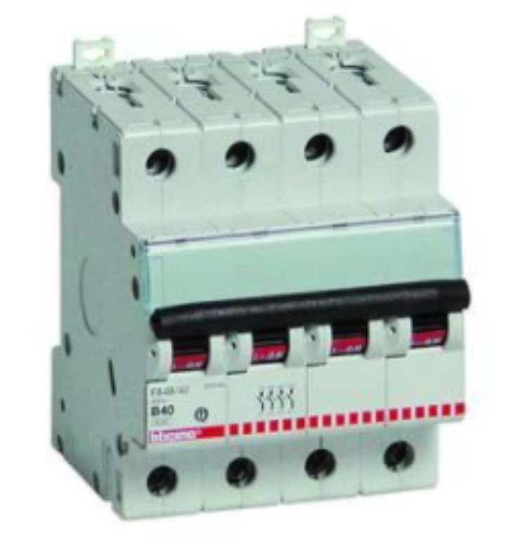 Interuttore Automatico Magnetotermico Quadripolare 20a 6ka - Bticino