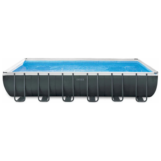 Intex 26364 Piscina Rettangolare Ultra XTR Frame con Sistema di Filtraggio Avanzato S7, Dimensioni 732x366x132 cm Intex 26364 Piscina Rettangolare Ultra XTR Frame con Sistema di Filtraggio Avanzato S7, Dimensioni 732x366x132 cm