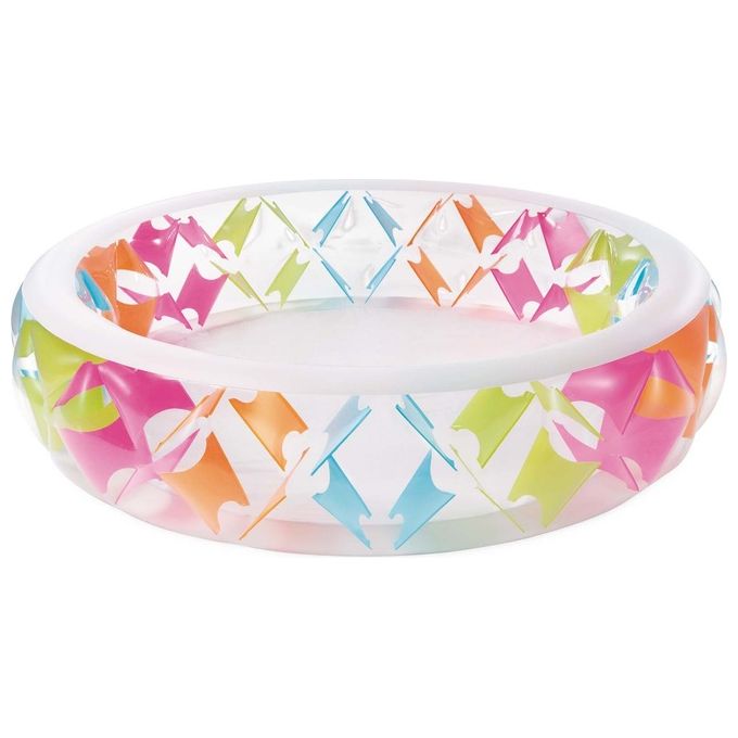 Intex 56494NP Girandola Piscina Gonfiabile Rotonda 229x56 cm Fondo Soft 840 L Eta' 6+ colore Multicolore Intex 56494NP Girandola Piscina Gonfiabile Rotonda 229x56 cm Fondo Soft 840 L Eta' 6+ colore Multicolore