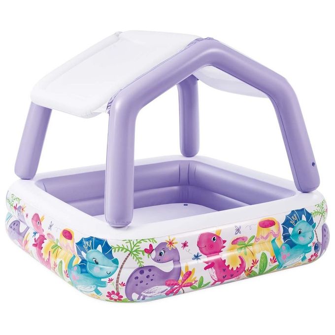 Intex 57470NP Piscina Gonfiabile per Bambini con Parasole Rimovibile Acquario 157x157x122 cm 295 L colore Multicolore Intex 57470NP Piscina Gonfiabile per Bambini con Parasole Rimovibile Acquario 157x157x122 cm 295 L colore Multicolore