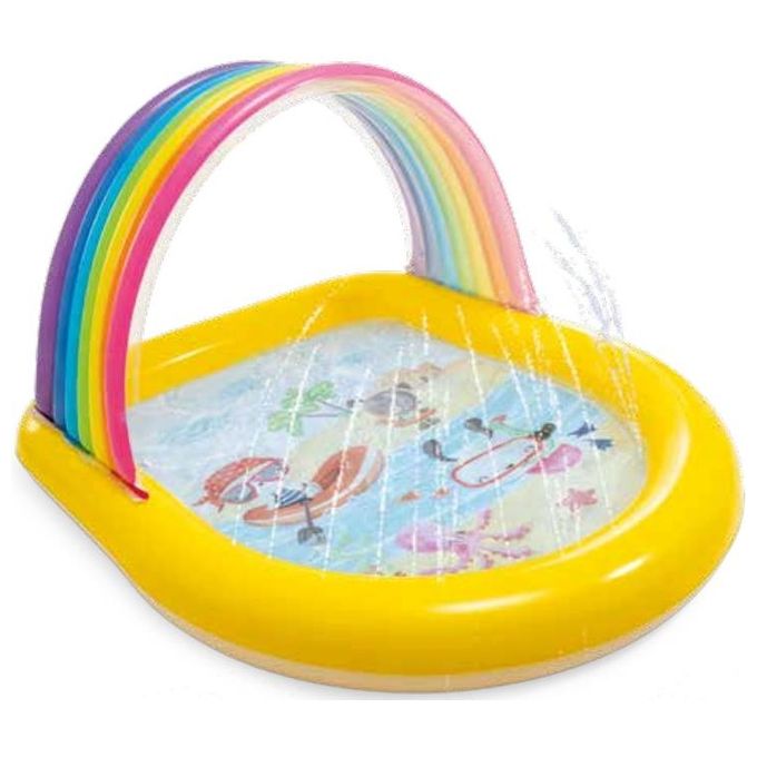 Intex Piscina Baby Arcobaleno Cm 147X130X86, I,4