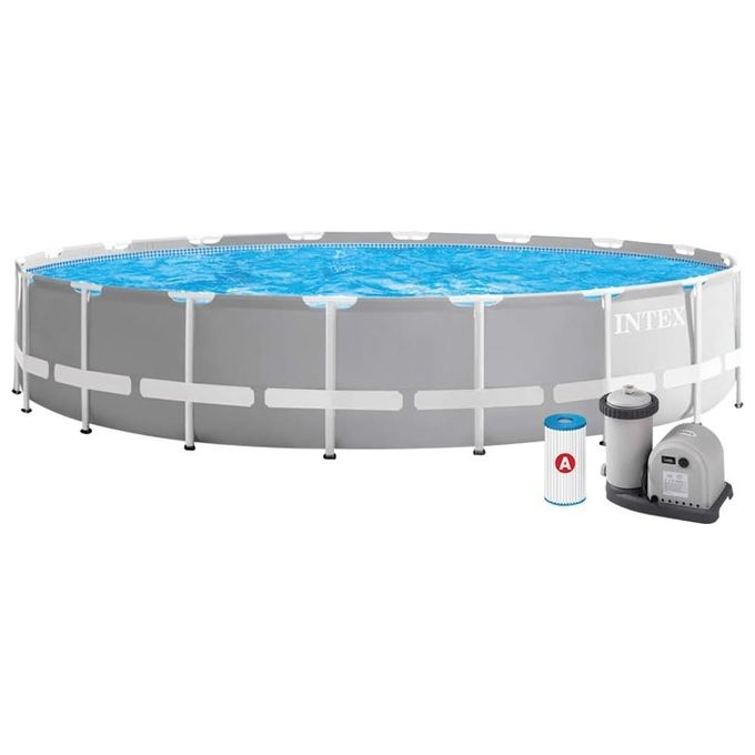INTEX - Piscina Rotonda Prisma Frame™ - altezza 132 cm diametro 610 cm INTEX - Piscina Rotonda Prisma Frame™ - altezza 132 cm diametro 610 cm