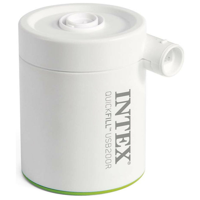 Intex Pompa Elettrica Ricaricabile QuickFill USB200R