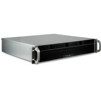 IPC 2U-2404S Supporto Nero, Argento, Server case