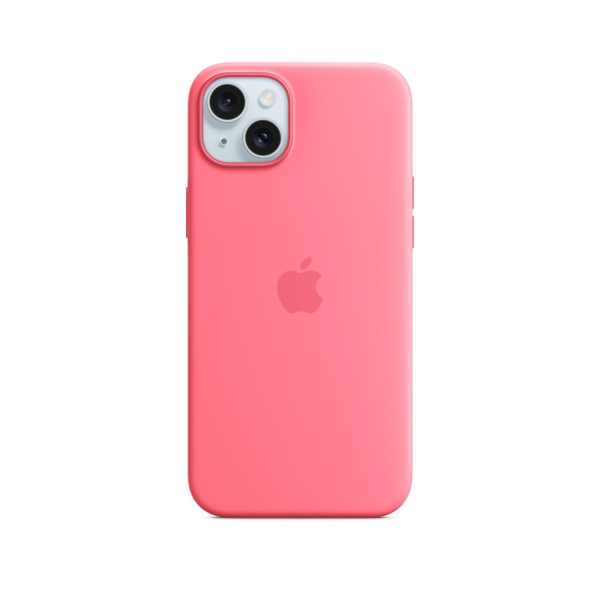 Iphone 15 Plus Silicone Case With Magsafe - Pink