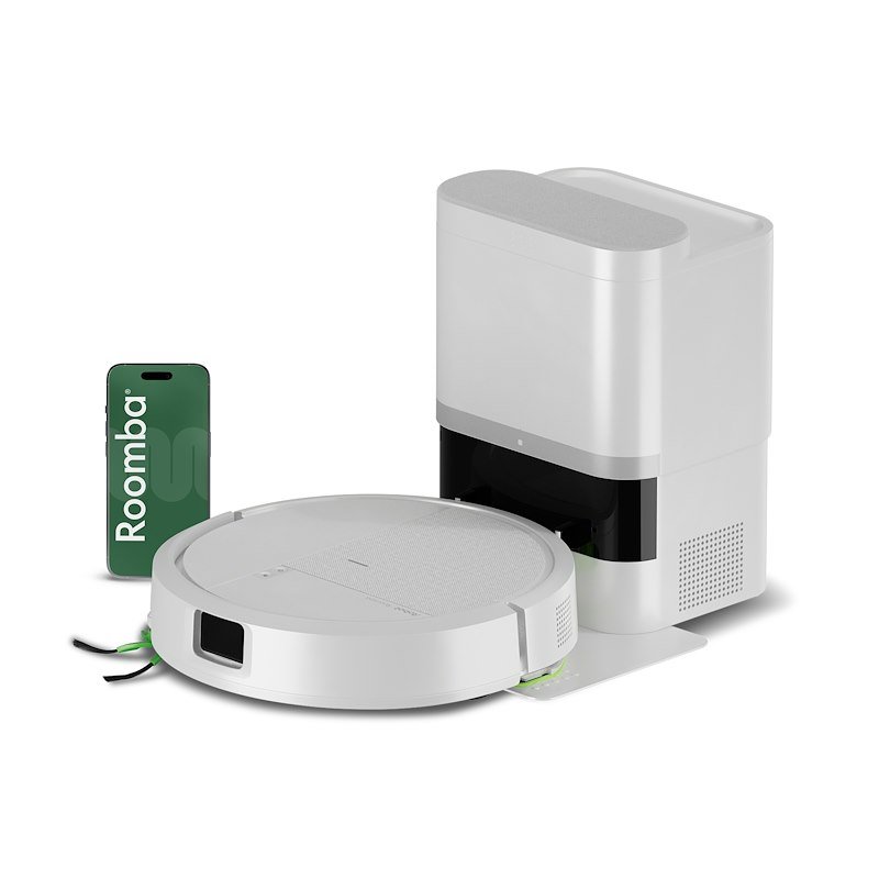 Irobot - Aspirapolvere Robot Roomba 115 Combo + Base-white Irobot - Aspirapolvere Robot Roomba 115 Combo + Base-white
