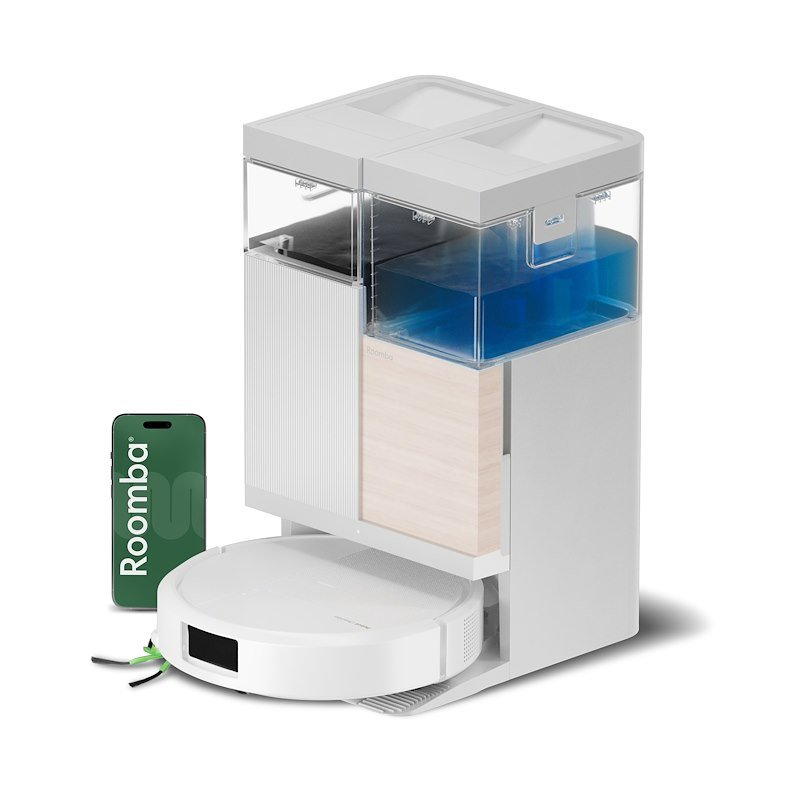 Irobot - Aspirapolvere Roomba Plus 575 Combo+autowash Dock-white Irobot - Aspirapolvere Roomba Plus 575 Combo+autowash Dock-white