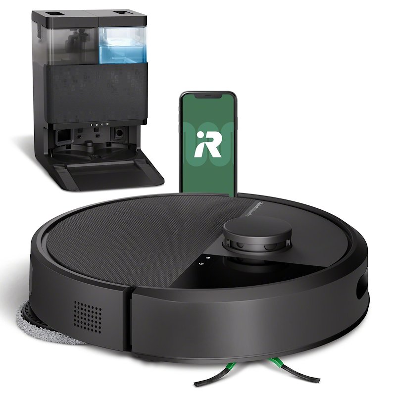 Irobot - Robot Aspirapolvere Lavapavimenti Roomba 405 Combo-black