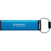 IronKey Keypad 200C USB-C da 512 GB, FIPS 140-3 livello 3 AES-256, Chiavetta USB