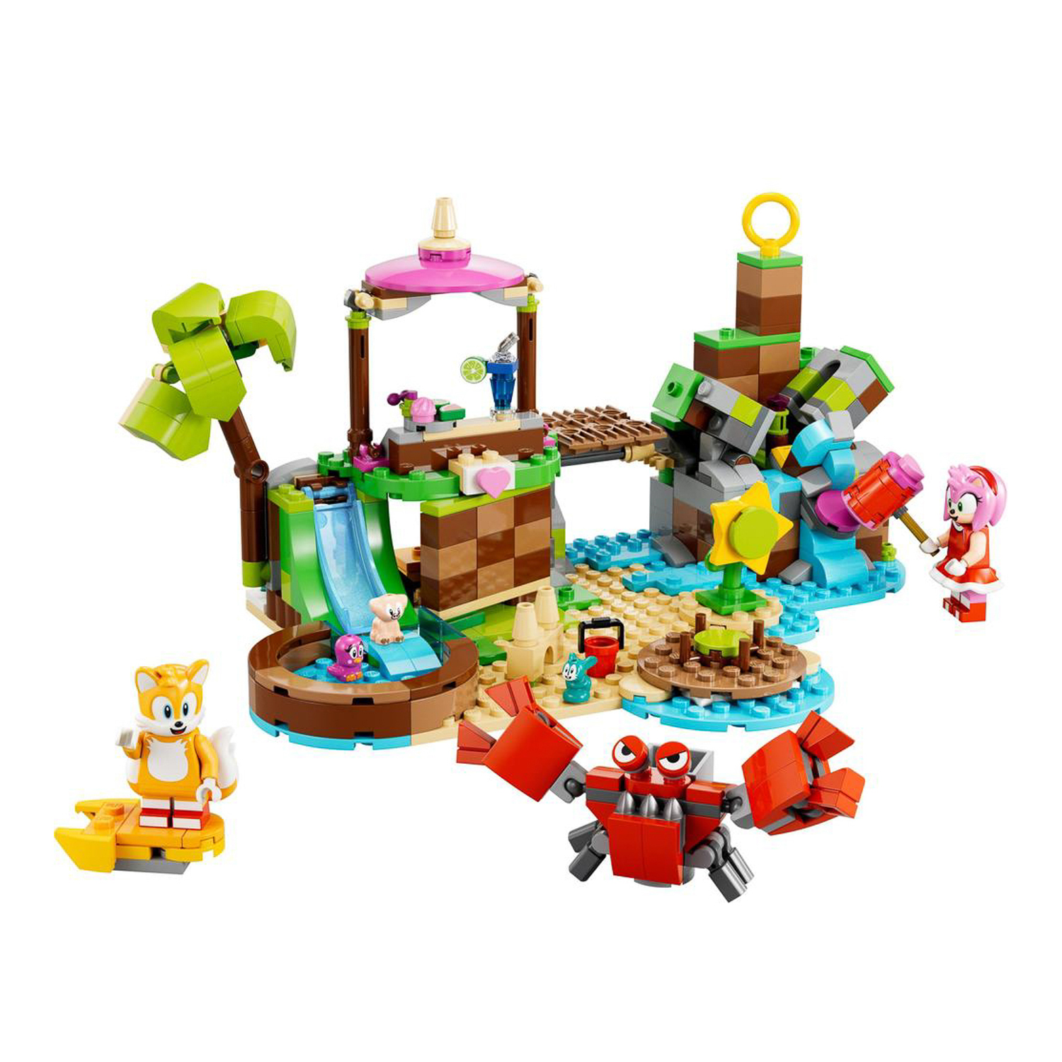 Isola del soccorso animale di Amy Sonic Lego