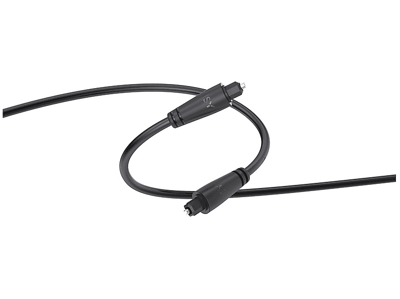 ISY IAU-1025 Cavo audio da spina ODT (Toslink) a (Toslink). Lunghezza 3m