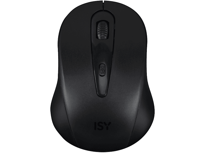 ISY MOUSE WIRELESS IMW-502, Collegamento Wireless, Ingresso: Otticamente a diodi laser, Scrolling 2 direzioni, Risoluzione max 1600 dpi, forma ergonomica