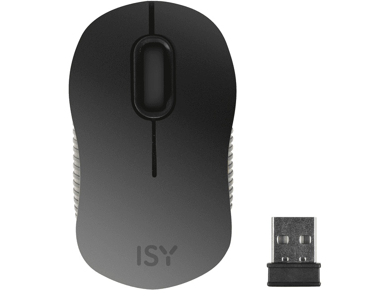 ISY mouse wrl optical silence, Collegamento Wireless, Ingresso: Otticamente a mezzo LED, Scrolling 2 direzioni, Risoluzione max 1200 dpi