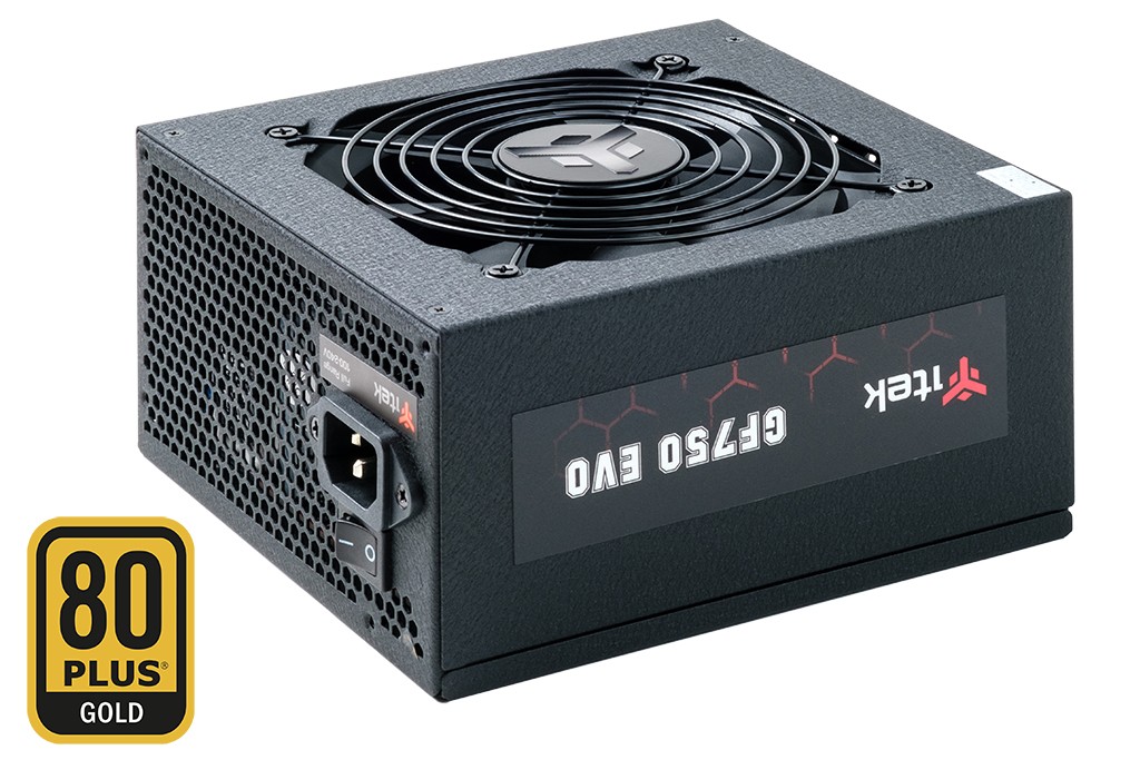 Itek Alimentatore Gf750 Evo - 750W 80Plus Gold Ventola Fdb 12Cm Modulare