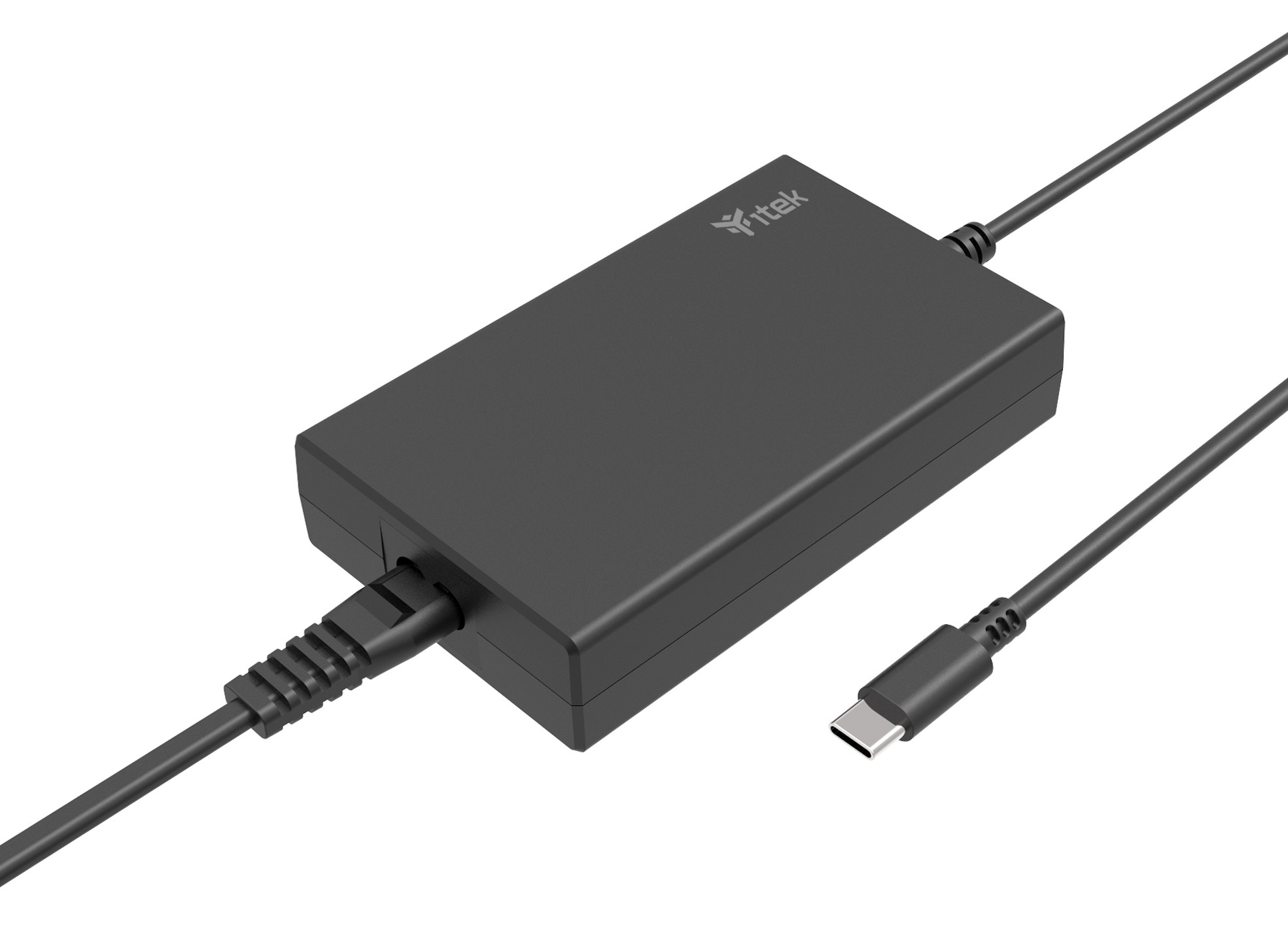 Itek Alimentatore Universale Per Notebook E Dispositivi Usb-C Pd - 100W Tecnologia Gan Superslim