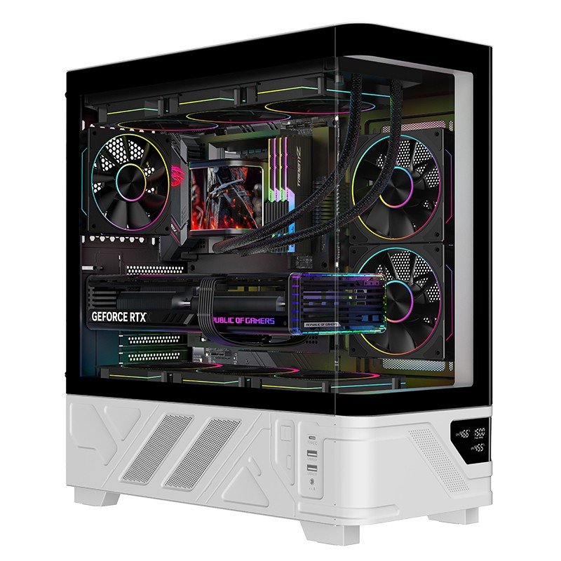 Itek Case Netron Curved Gaming Tower Atx 3X12Cm Argb Fan 2Xusb3 Type-C Temp Glass Side Front Pan Itek Case Netron Curved Gaming Tower Atx 3X12Cm Argb Fan 2Xusb3 Type-C Temp Glass Side Front Pan