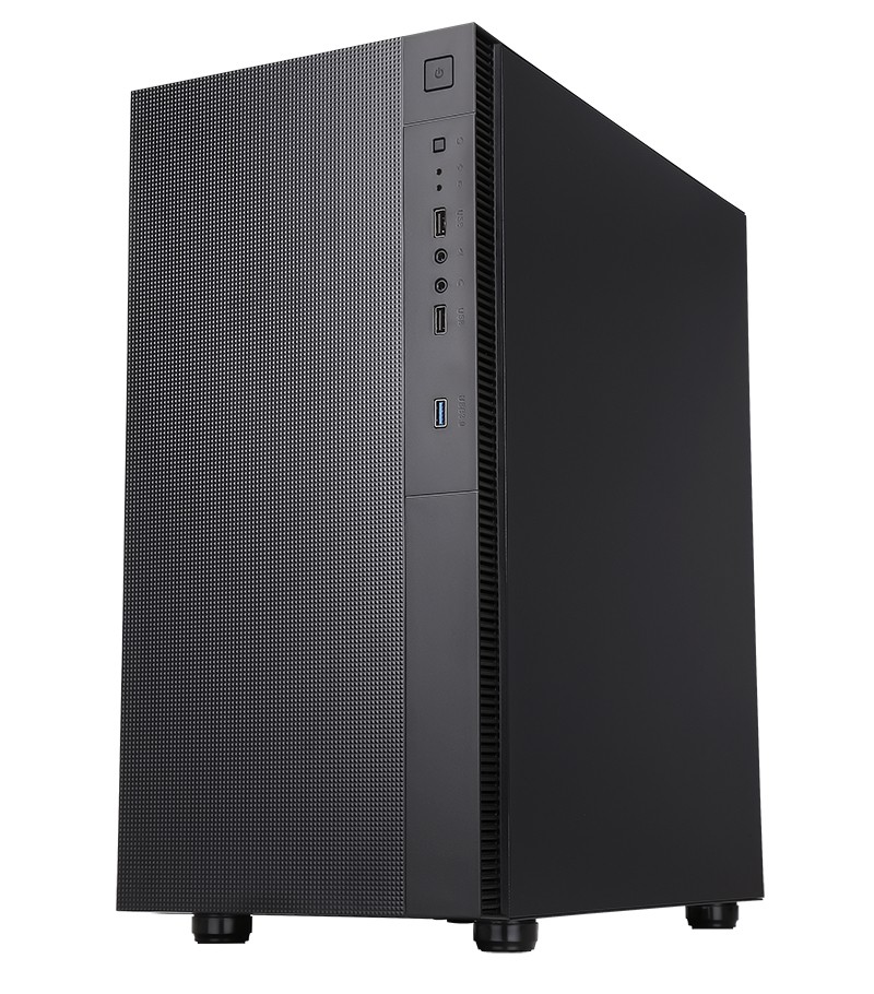 Itek Case Sylent Middle Tower Psu 500W 80+ Eff 2Xusb3 3X12Cm Fan Rivest Fonoassorbente