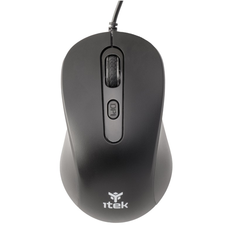 Itek Mouse Clk C01 Usb Ottico 3600Dpi 4 Tasti Silent Switch Itek Mouse Clk C01 Usb Ottico 3600Dpi 4 Tasti Silent Switch