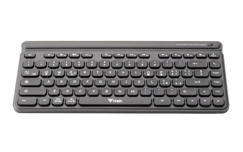 Itek Tastiera Dgt W42B Wireless 2.4G Bluetooth Chocolate 82 Tasti