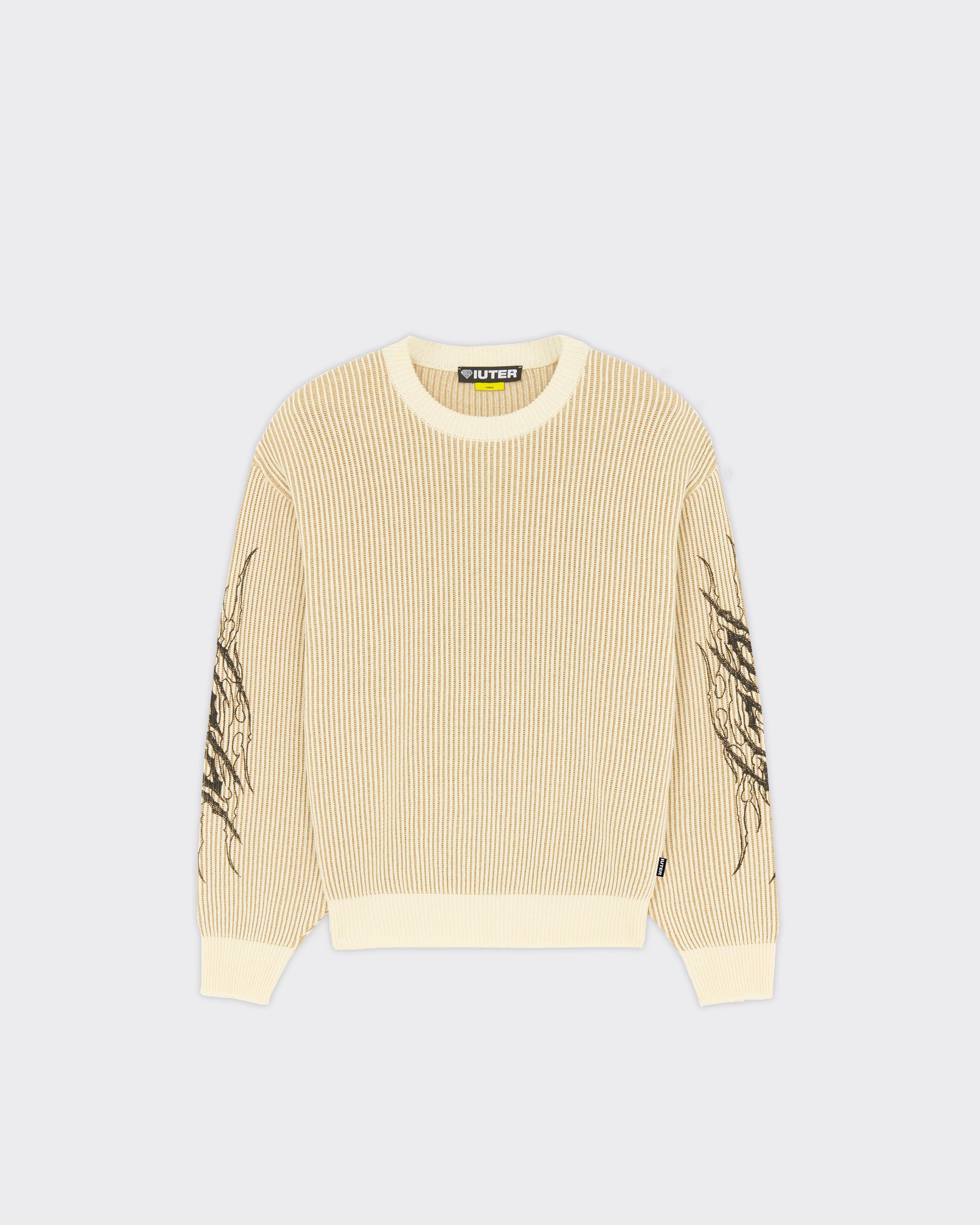 Iuter Maglione Tribal Avorio