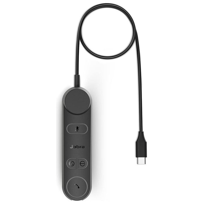 Jabra 50-2269 Adattatore per Cuffie Engage 50 II Link UC USB-C-A Nero