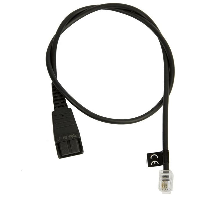 Jabra Cavo per cuffie RJ-11 (M) a disconnessione rapida (M) Jabra Cavo per cuffie RJ-11 (M) a disconnessione rapida (M)