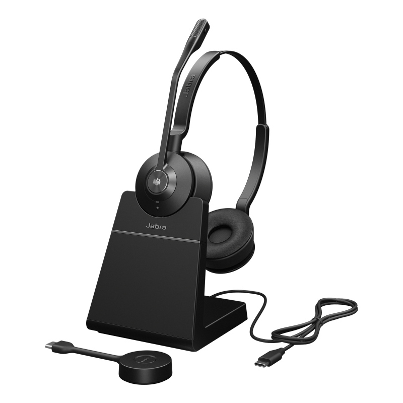 Jabra engage 55 se auricolare wireless a padiglione ufficio nero