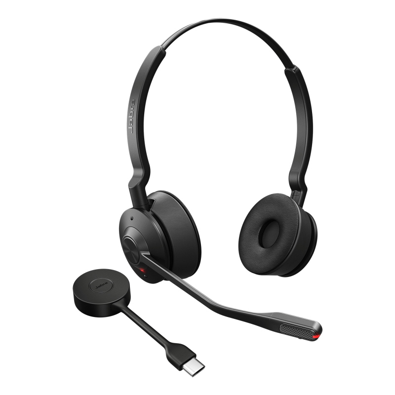 Jabra engage 55 se auricolare wireless a padiglione ufficio nero