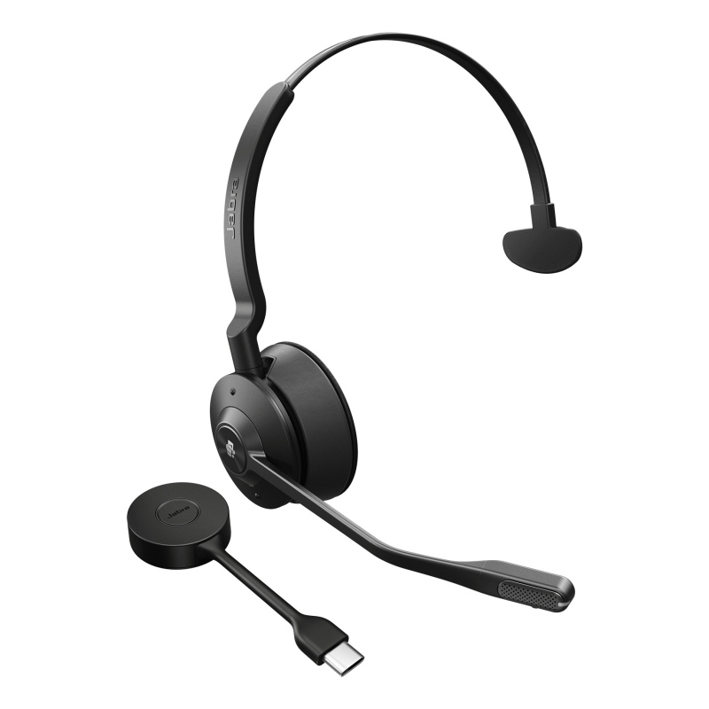 Jabra engage 55 se auricolare wireless a padiglione ufficio nero