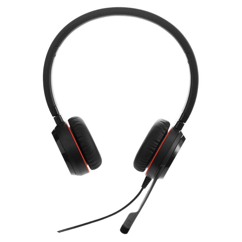 Jabra evolve 20 se auricolare cablato a padiglione ufficio usb type-c / usb type-a nero