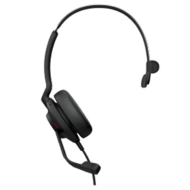 Jabra evolve2 30 se usb c/a ms mono auricolare cablato portatile ufficio usb type-c / usb type-a nero