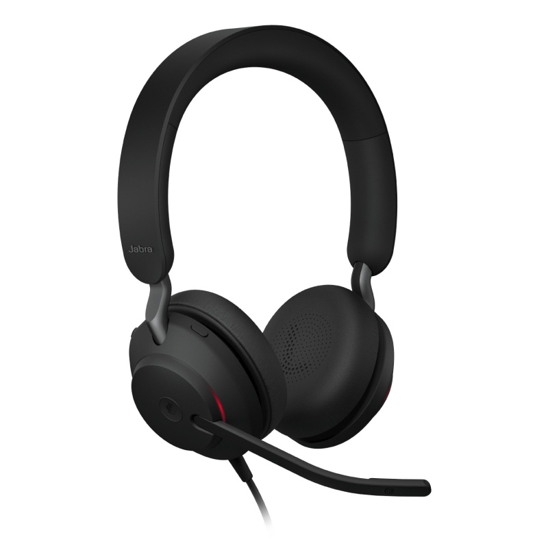 Jabra evolve2 40 se auricolare cablato a padiglione musica e chiamate usb type-c / usb type-a nero