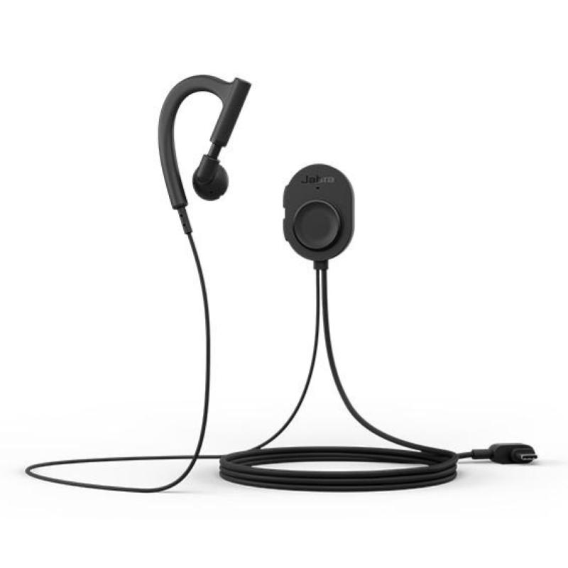 Jabra perform 10 auricolare cablato a clip usb tipo-c nero