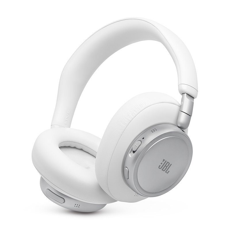 JBL LIVE 780NC CUFFIE WIRELESS, Bianco