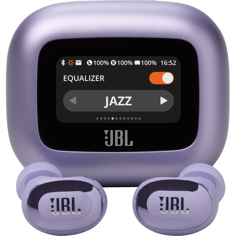 Jbl live buds 3 auricolare wireless in-ear chiamate/musica/sport/tutti i giorni bluetooth viola