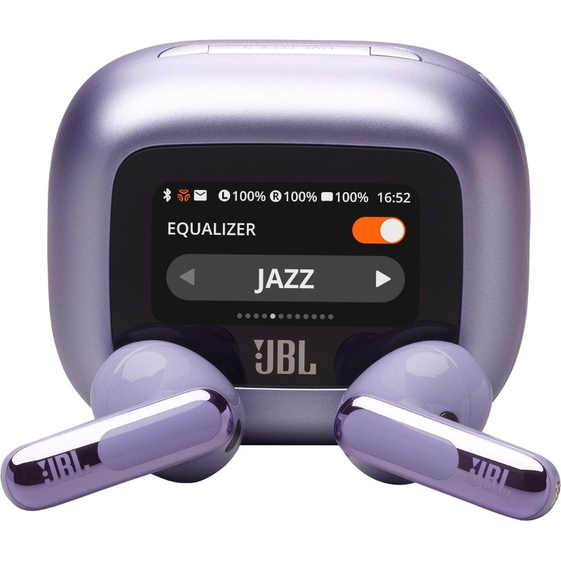 Jbl live flex 3 auricolare wireless in-ear chiamate/musica/sport/tutti i giorni bluetooth viola