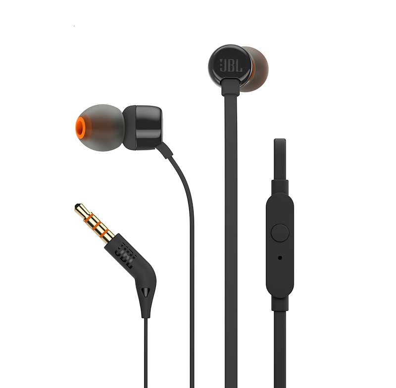 JBL TUNE 110 auricolari, Nero